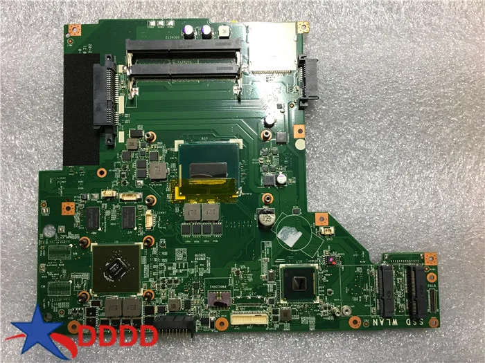 Материнская плата для ноутбука MSI GE70 GP70 оригинальная материнская с ЦП SR1Q0