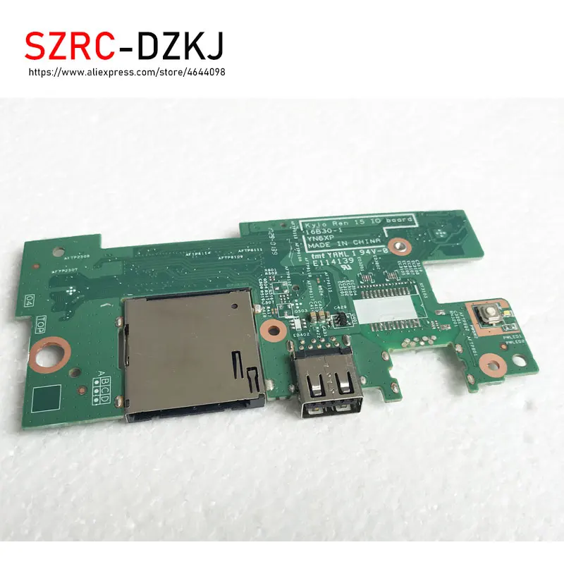 Оригинал для Dell Inspiron 7573 плата кнопок питания 2-в-1 I O 023G91 W кабель 0M4M2 | Компьютеры и