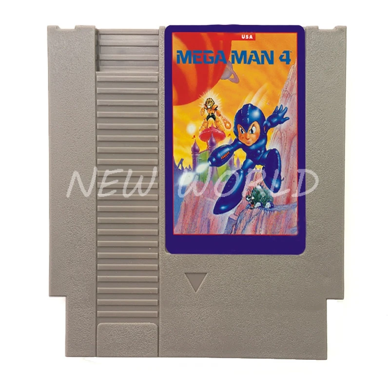 Видеоплеер Mega Man 4 для 72 Pin 8 Bit Game Player | Электроника