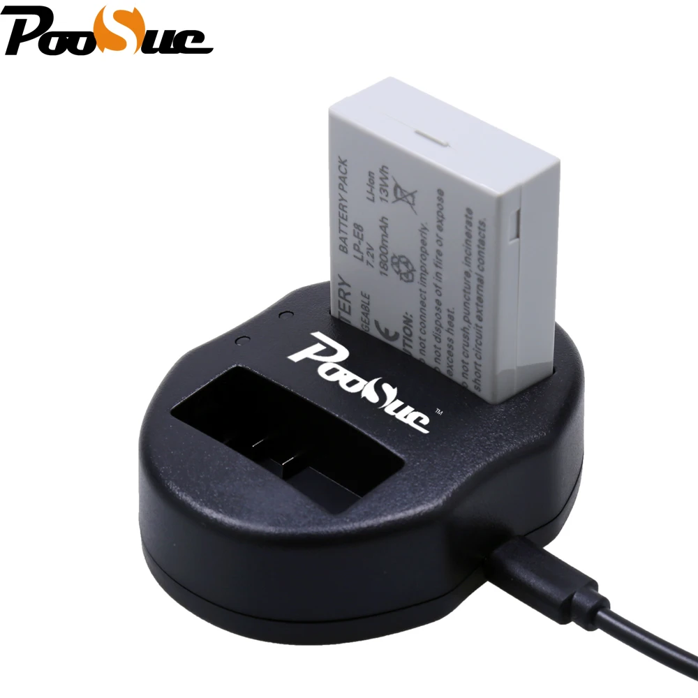 LP E8 lpe8 батарея + USB двойное зарядное устройство для Canon 550D 600D 650D 700D X4 X5 X6i X7i T2i T3i T4i T5i DSLR|lp e8|lp e8 batterybattery lp |