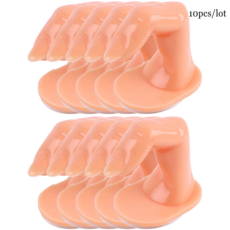 J33567 10pcs Mtssii 1/2/5/10 шт Профессиональный наклейки на ногти модель тренировочный палец накладной маникюр ногтей советы Дисплей салонные Инструменты Набор - Цвет: J33567 10pcs