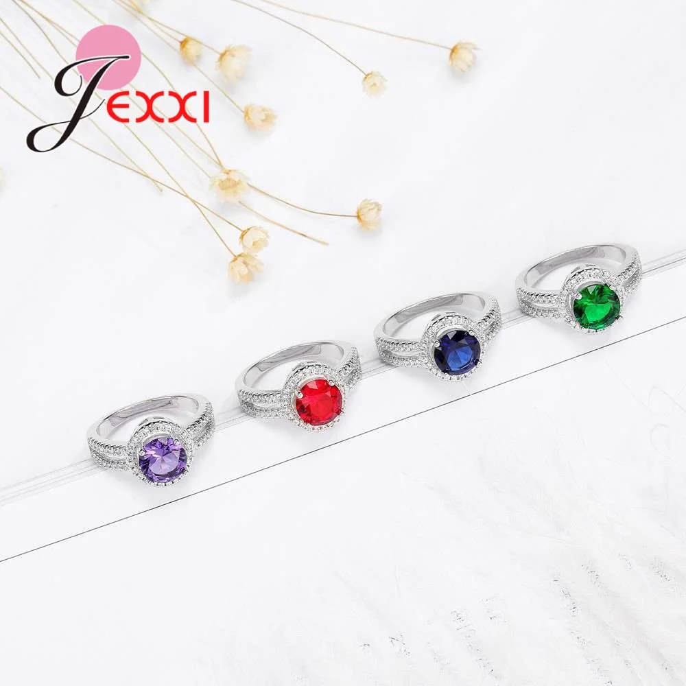 Beautiful Shiny Accessories 925 Sterling Silver Jewelry Rings For Ladies Pretty Good Party/Metting Gift Female Girls | Украшения и