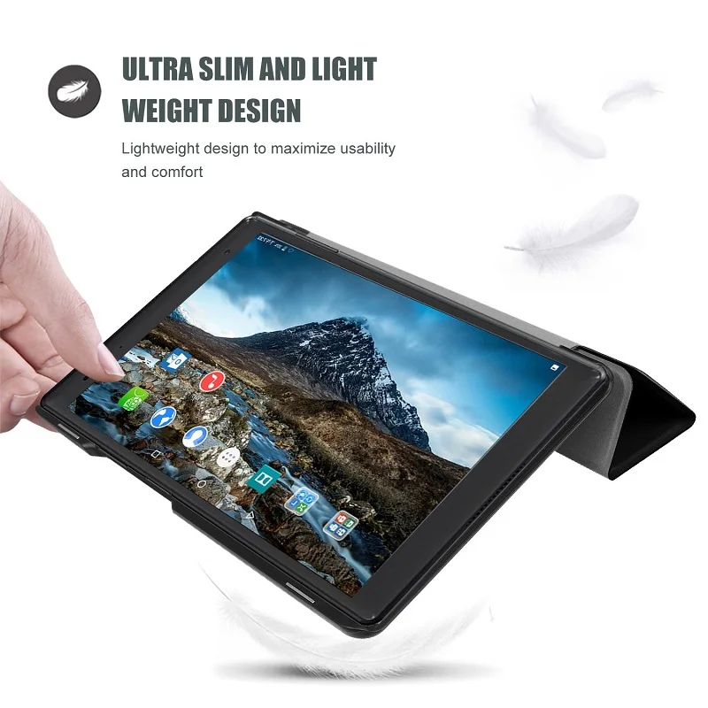 Магнитный чехол для Lenovo Tab 4 8 Plus умный tab 0 чехлы с функцией пробуждения и сна Wake Sleep