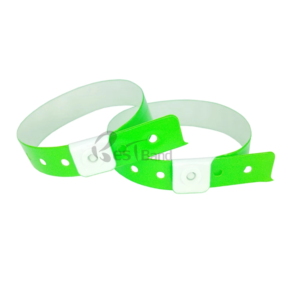 100 шт. неоновые зеленые браслеты из ПВХ без логотипа|wristbands for events|wristband eventwristband