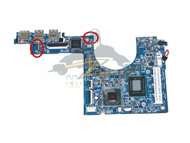Материнская плата для ноутбуков acer aspire S3-391 процессор HM77 GMA HD4000 DDR3 48.4TH03.021 i3-2637M |
