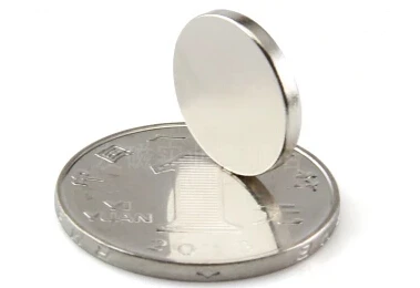 

100 шт. диаметр. 15x2 мм Jewery магнит NdFeB дисковый магнит неодимовые постоянные магниты класс N35 NiCuNi покрытие Аксиально Намагниченные