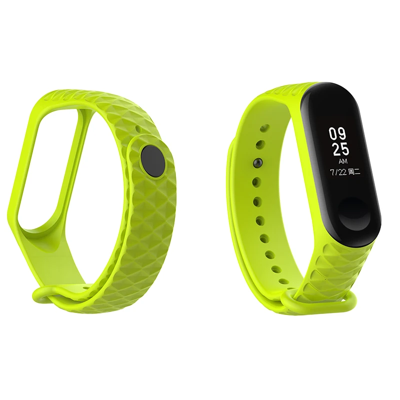 Спортивный Браслет mi Band 3, ремешок на запястье для Xiaomi mi, ремешок 3, силиконовый браслет для Xiaomi mi, ремешок 3 mi band 3, Смарт-часы, браслет
