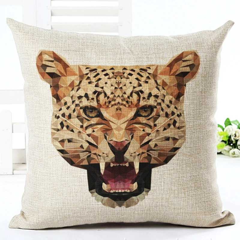 Новое поступление 2016 декоративная подушка для кровати с животным принтом