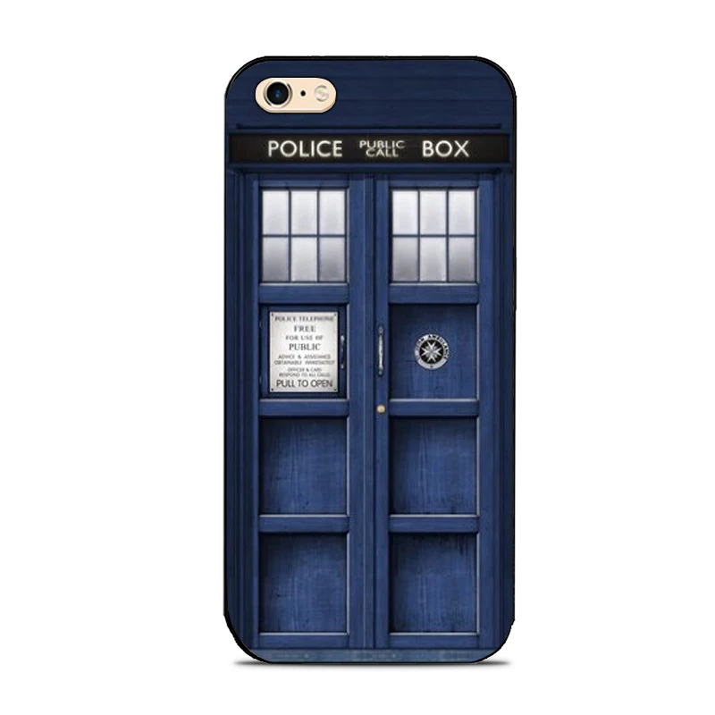 Новые с изображением ТАРДИСа из сериала Доктор Кто Жесткий Чехол для задней
