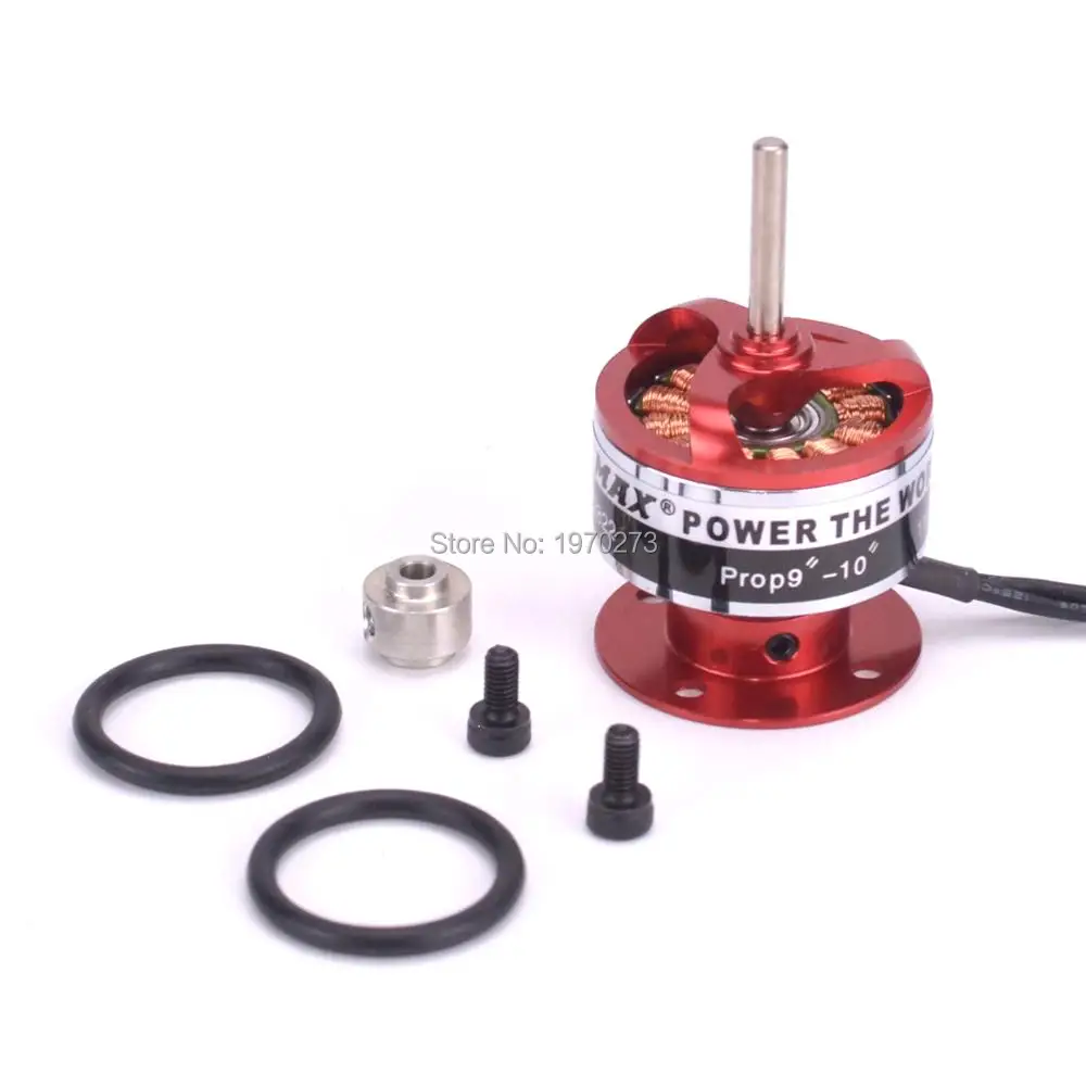 CF2822 1200KV бесщеточный двигатель w/ Prop Saver 2-3S для радиоуправляемых летательных