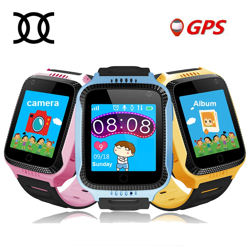 Доставка из России Q528 Y21 Сенсорный экран Детские Смарт часы с GPS Камера освещение