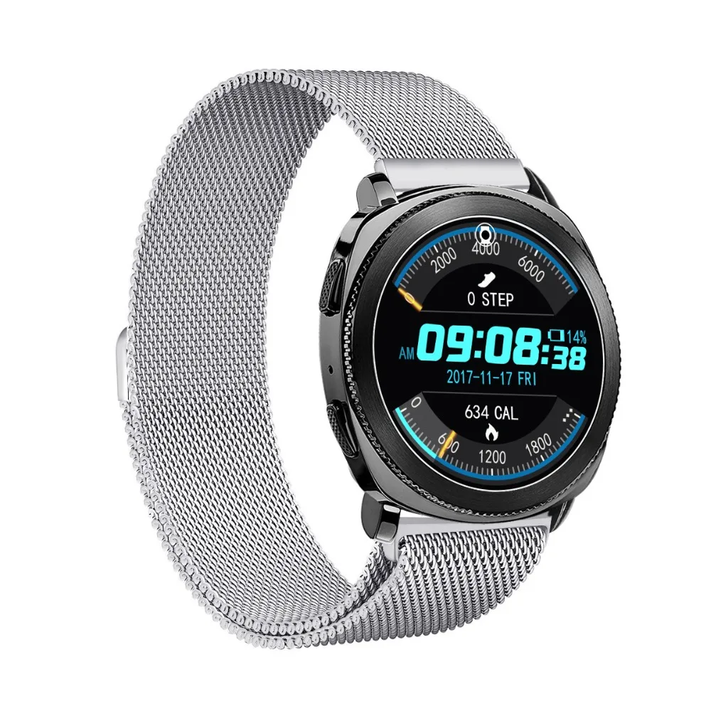 Ремешок из нержавеющей стали для Samsung Gear Sport 20 мм Huawei Watch 2 4G Huami Bip | Наручные часы