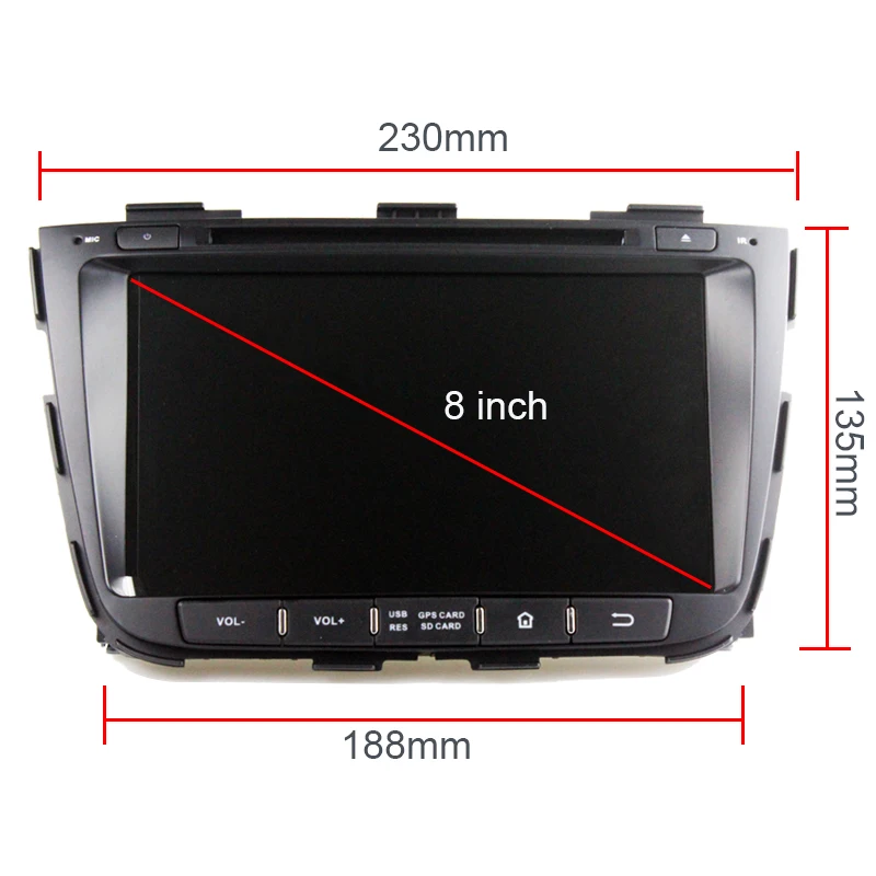 HaiSunny 4G ram Android 8 0 автомобильный DVD для KIA Sorento 2013 Восьмиядерный 32G rom радио gps плеер