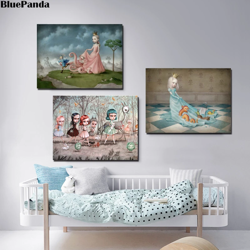 Roby Dwi Antono Art Of Xue Wang Pop сюрреалистичность и реальные картины на холсте Современная