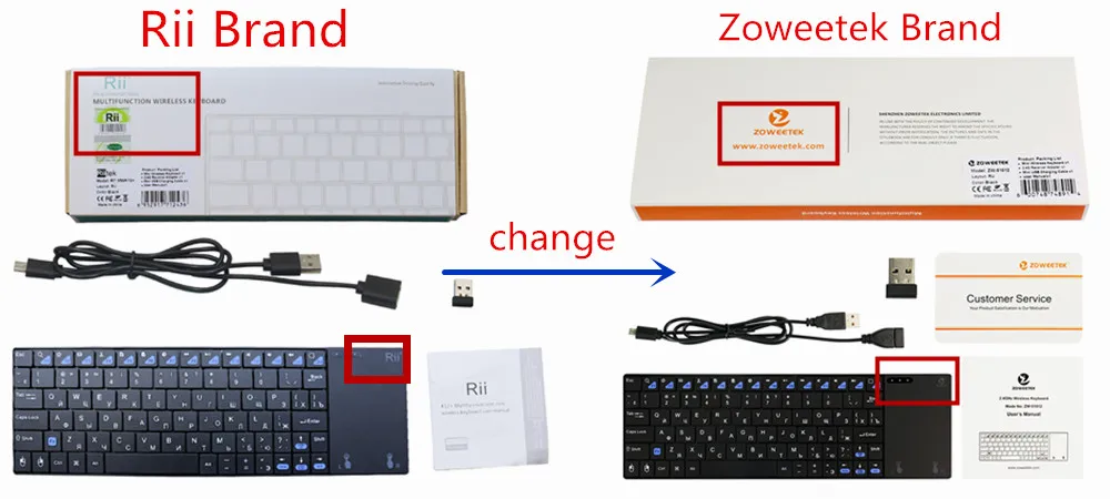 Zoweetek Mini i12plus 2,4 ГГц ультра-тонкая беспроводная испанская клавиатура тачпад комбо для ТВ-приставки Android PC игровая клавиатура