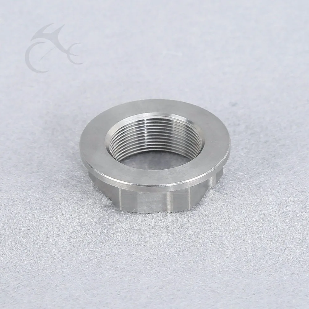 M24 P1.0mm открывающаяся гайка рулевого стержня для мотоцикла Honda CBR600RR 03 08 CBF1000 ABS 09