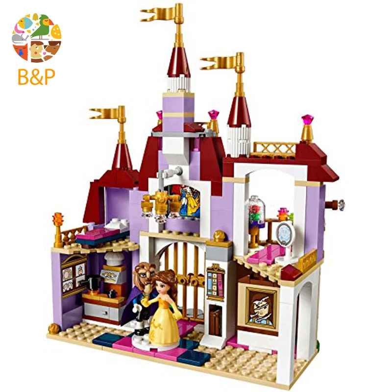 41067 Совместимость с Leoging друзей принцессы 376 шт. Belles заколдованный замок Building Block
