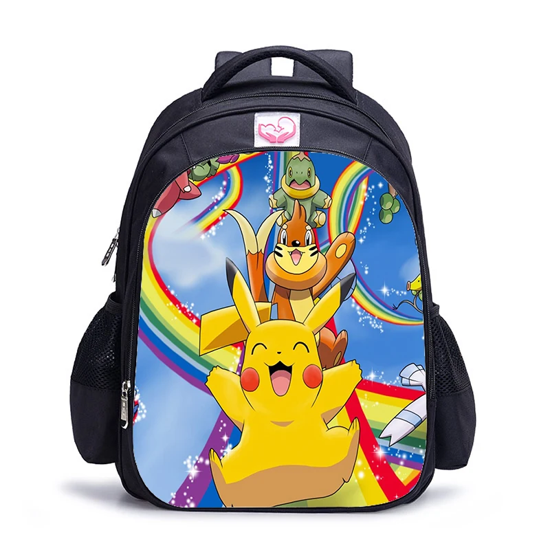 1pc pokemon 3 16 дюймов Pokemon Haunter Eevee детские школьные сумки ортопедический рюкзак детский школьный рюкзак для мальчиков и девочек Mochila Infantil сумки с рисунком - Цвет: 1pc pokemon 3