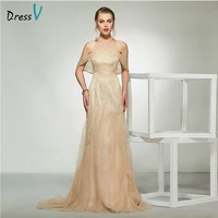 dressv elegant sample halter neck trumpet wedding dress sleeveless beading floor length simple bridal gowns wedding dress