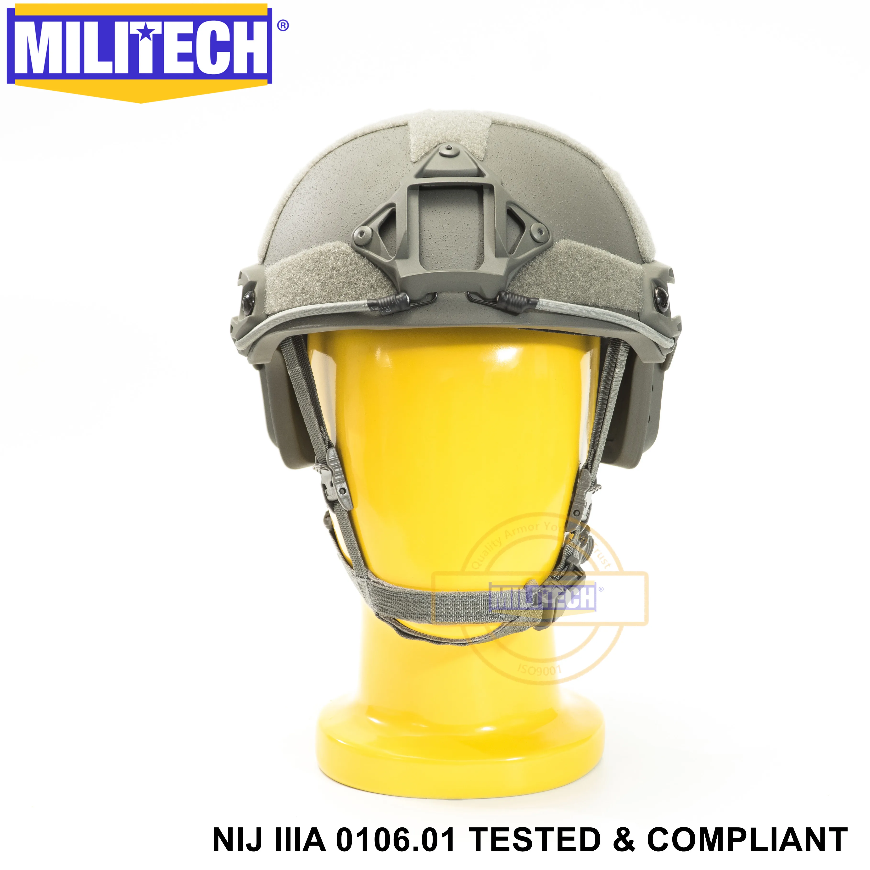 MILITECH Листва Зеленый FG OCC лайнер набор NIJ IIIA Быстрый пуленепробиваемый шлем и