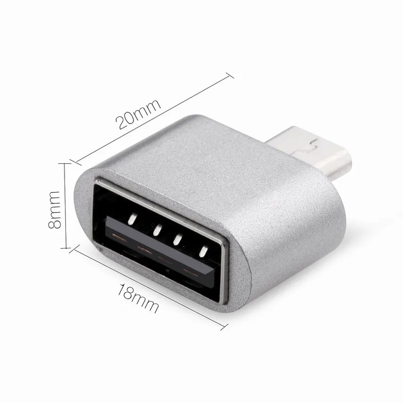 Мини микро USB штекер OTG на гнездо адаптер конвертер для Huawei Meizu Xiaomi Android Smartphone