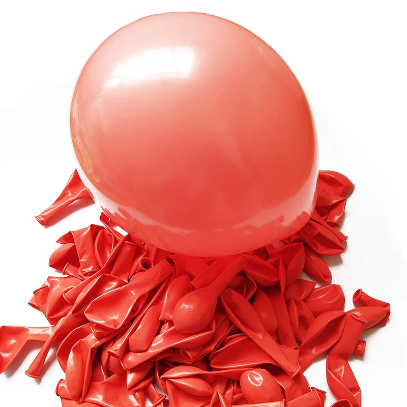 Macaron Red Color 30/50 шт микс Цвет Макарон воздушных шаров из латекса одежда для свадьбы, дня рождения 10 дюймовое мятно-зеленого цвета, воздушные гелиевые латексные Декор Baby Shower игрушки - Цвет: Macaron Red Color