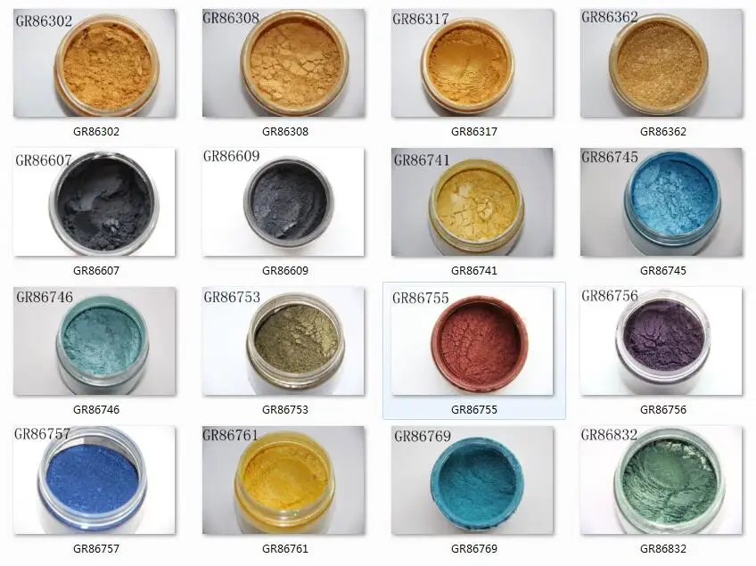 Натуральный косметический перламутровый пигмент порошок слюды безопасно