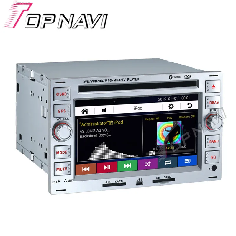 Автомобильная Мультимедийная система Topnavi DVD-плеер GPS для VW Passat/Polo/Golf 6 дюймов Wince |