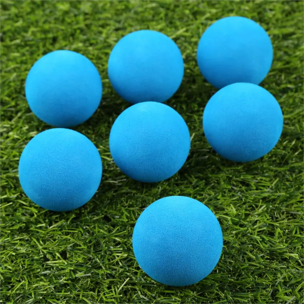 Мячи для гольфа из пены ЭВА мягкие однотонные 20 шт./пакет |