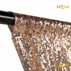 2022 идеально 4 фута x 8 футов Шампанское Золото Блестящий тканевый фон фотобудка фон Свадебный занавес для рождествасвадебного декора