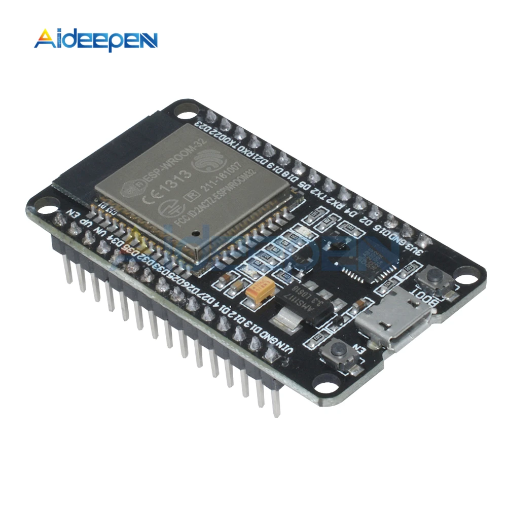ESP32 CP2102 Беспроводной Wi-Fi и bluetooth-адаптер макетная плата Micro USB модуль питания двухъядерный ESP-32 ESP-32S ESP 32 аналогичный ESP8266