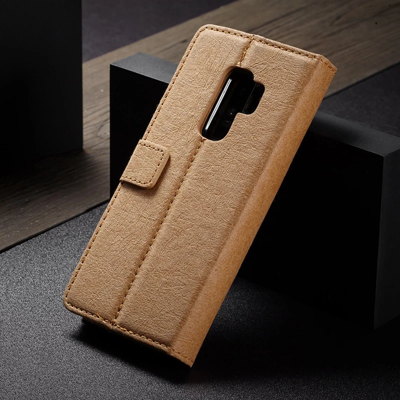 WHATIF DIY для рисования Рисование крафт Бумага кожаный чехол для samsung Galaxy S9/Plus чехол-портмоне с откидной крышкой съемной магнитной задней крышкой