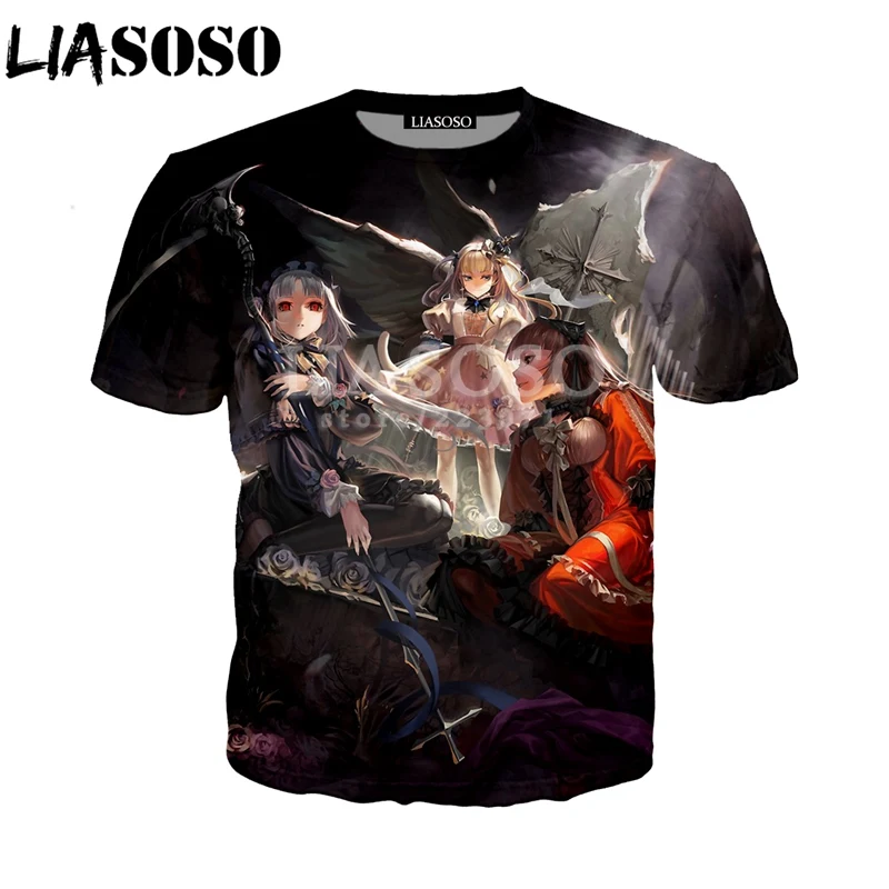 LIASOSO Летний Новый Модный Мужской Женский свитшот с 3D принтом Аниме TouHou Project