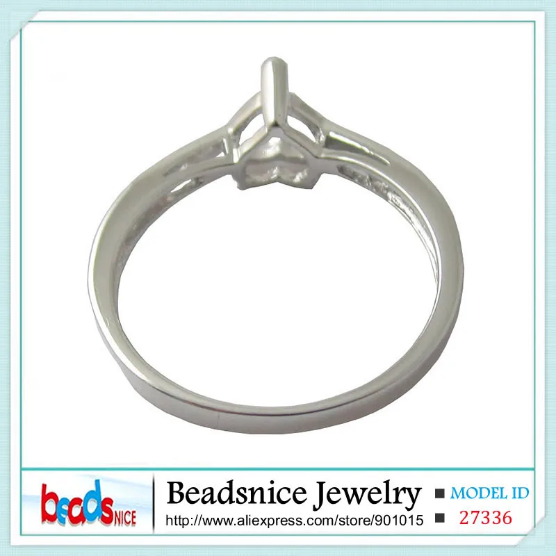 Beadsnice ID27336 pure 925 sterling silver semi mount ring settings of unique rings jewelry making | Украшения и аксессуары