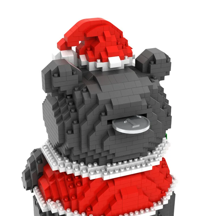 LOZ Diamond Blocks Kumamon кубики АНИМЕ DIY модель сборки Brinquedos сберегающая коробка Juguetes для
