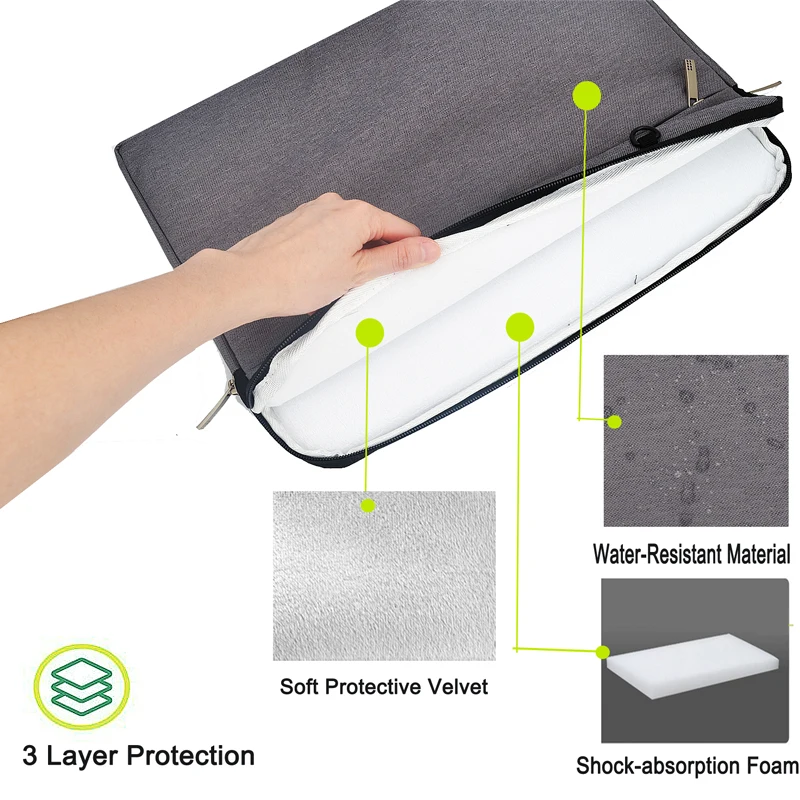 Водонепроницаемая сумка для ноутбука 15 6 14 13 3 11 дюймов MacBook Air чехол Macbook Pro 15|sleeve for