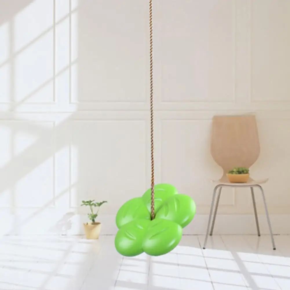 Детская дисковая игрушка детское кресло круглая Цветочная веревка качели