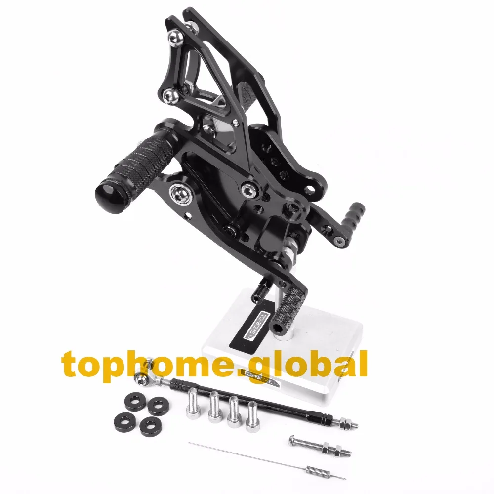CNC Rearsets подножки для Yamaha R3 R25 2014-2016 Footpeg комплект заднего тормоза | Автомобили и