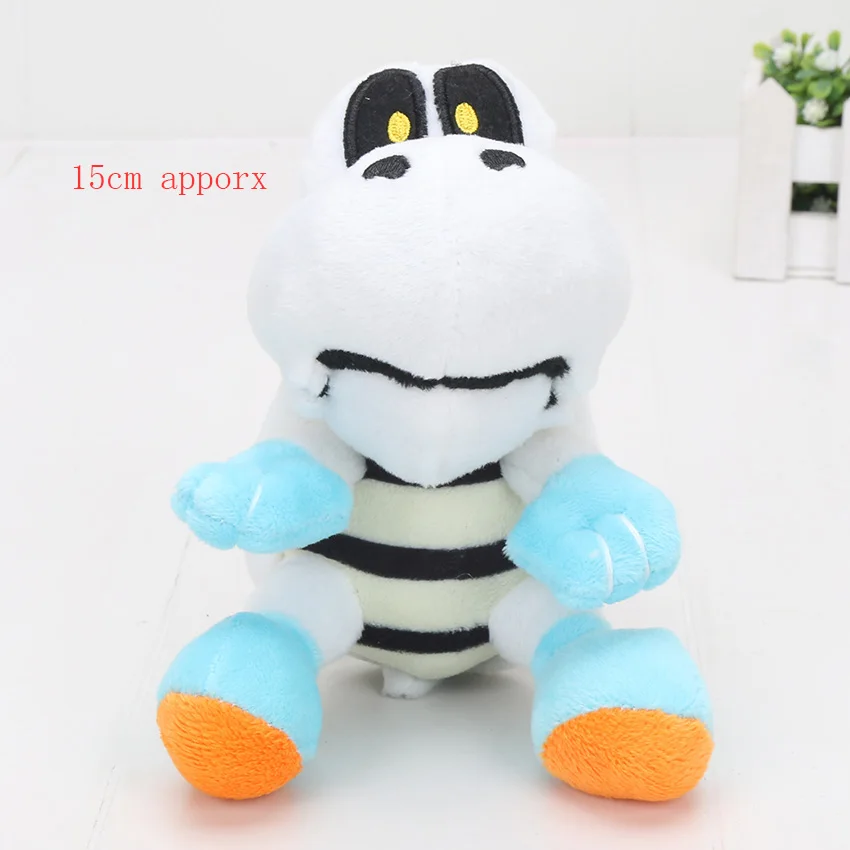 907 15cm Dry Bones 20 см аниме мультфильм Super Mario Bros Принцесса Персик Дейзи розалина мягкая плюшевая игрушка милые мягкие животные куклы игрушки подарки - Цвет: 907 15cm Dry Bones