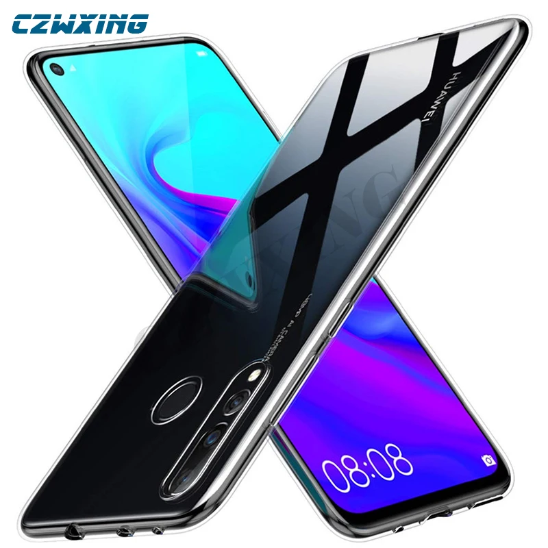 Чехол для Huawei P Smart Plus 2019 Мягкая силиконовая задняя крышка чехол телефона 6 26