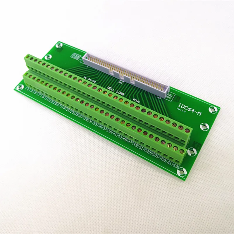 DC3 64P 2x32Pins Header Клеммная колодка коннектор.|Клеммные колодки| |