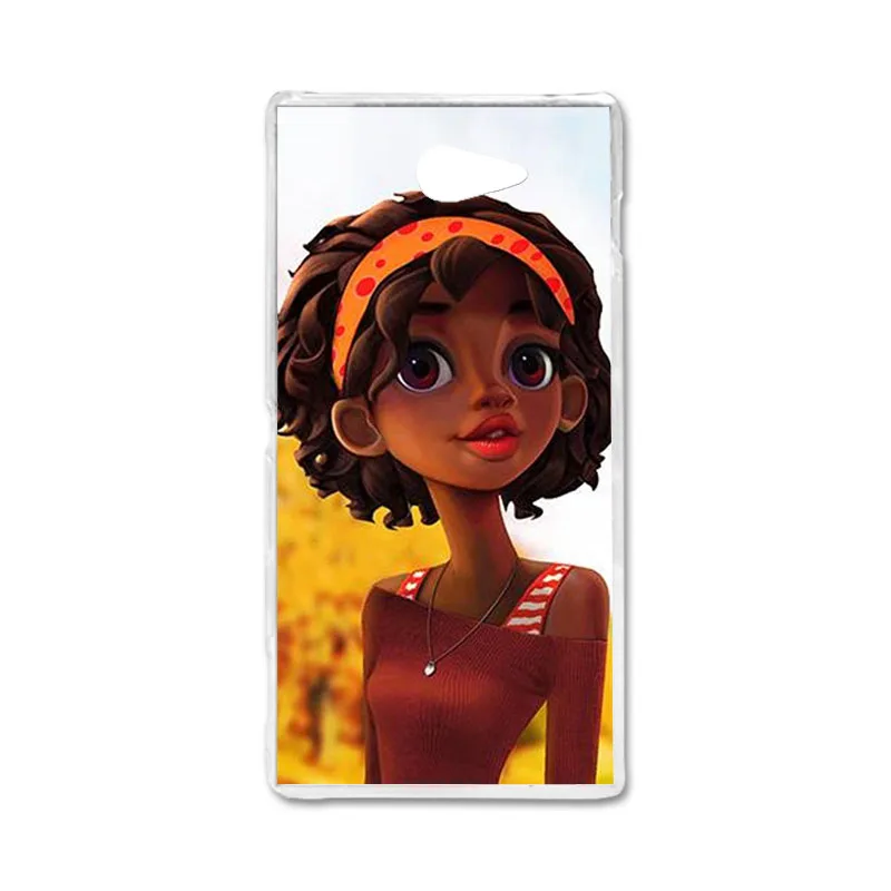 Силиконовый чехол для телефона, чехол для sony Xperia M2 D2302 S50H D2303 D2305 D2306, двойной чехол из ТПУ с милыми животными - Цвет: P104