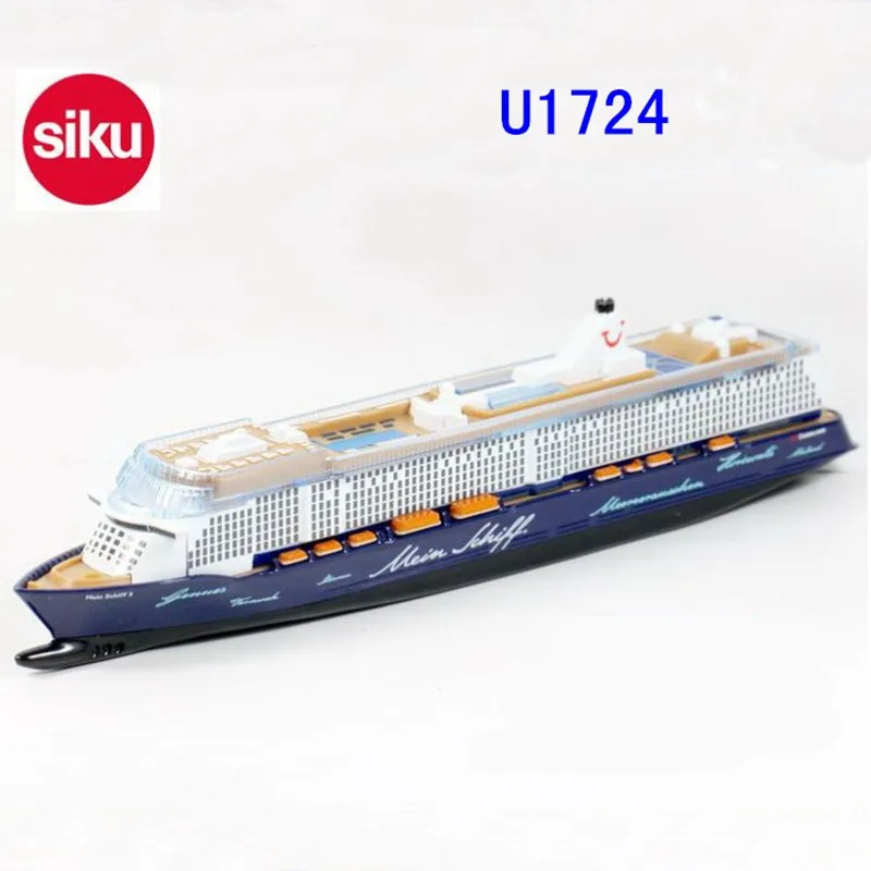 1: 1400 сплав модель круизного корабля, SIKU-U1724 модель, высококачественные украшения, развивающие игрушки