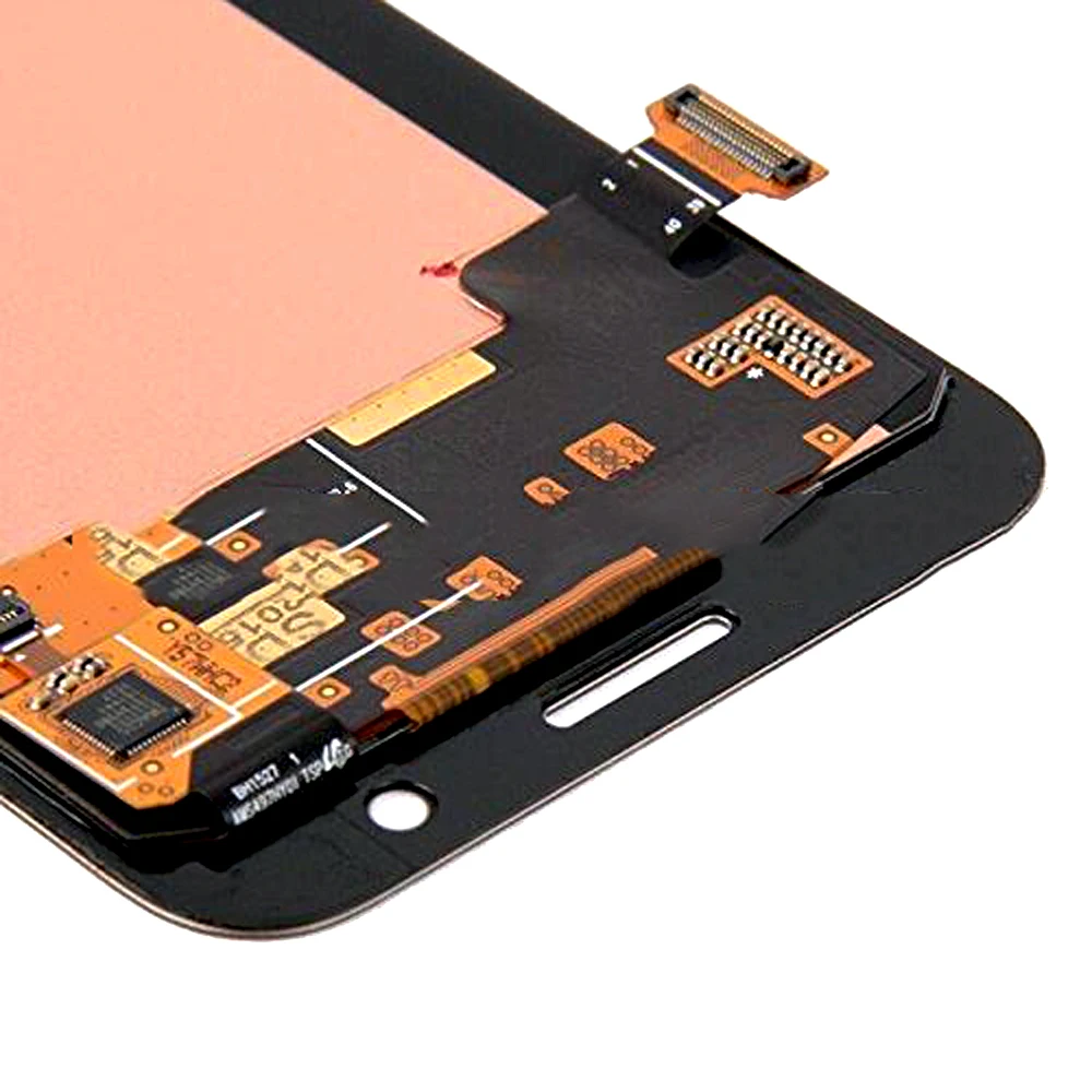 AMOLED для Samsung Galaxy J3 J320 LCD 2016 J320F J320M ЖК-дисплей дигитайзер сенсорного экрана рамка