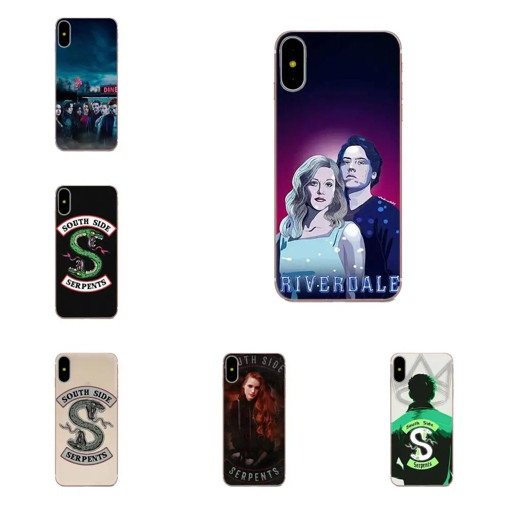 Ривердейл южная сторона для Apple iPhone 4 4S 5 5C 5S SE 6 6S 7 8 Plus X XS Max XR Мягкий Силиконовый ТПУ
