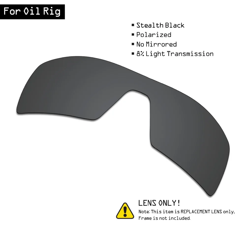 Фото Поляризованные солнцезащитные очки SmartVLT Сменные линзы для Oakley Oil - купить