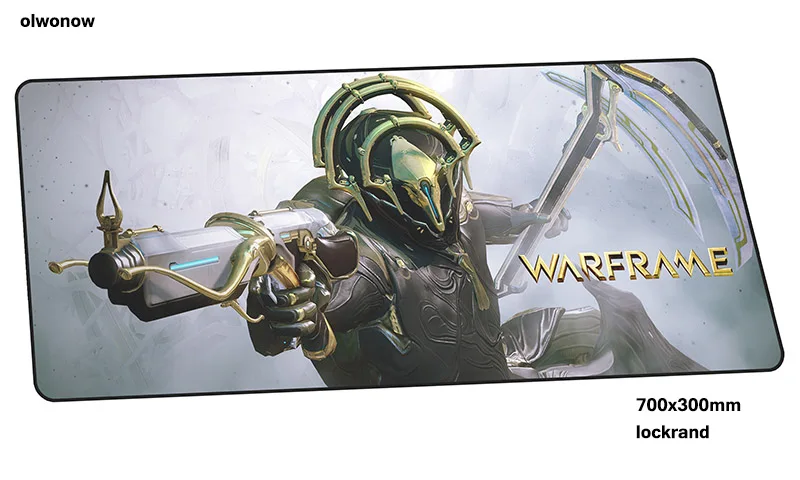 design 7 Warframe коврик для мыши, красивый компьютерный геймерский коврик для мыши 70x30 см, подмышка, властный коврик для мыши, эргономичный гаджет, офисный стол, коврики - Цвет: design 7