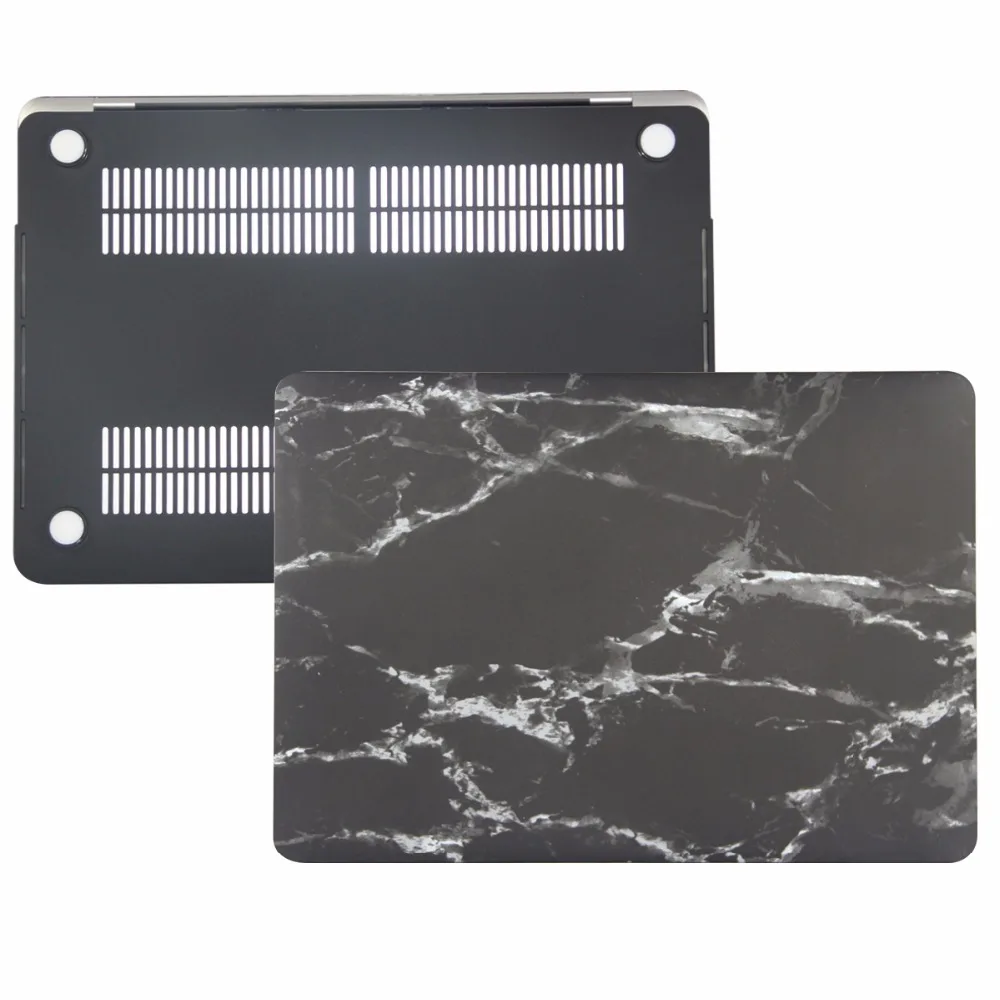 RYGOU чехол с мраморной текстурой для Apple Macbook Air Pro retina 11 12 13 15 дюймов для Mac book Pro 13 15 A1706 A1707 A1708 чехол