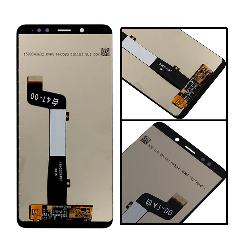 5 99 for xiaomi redmi note 5 lcd display touch screen digitizer assembly replacement for redmi note 5 pro lcd phone repair kit free global shipping