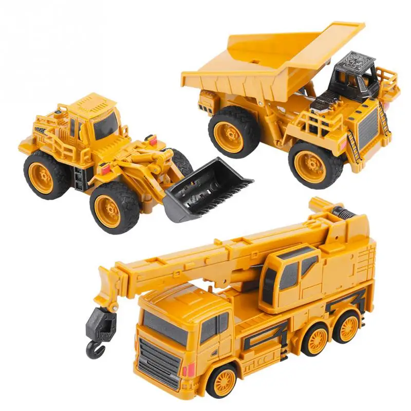 Горячая Распродажа 1/64 RC экскаватор грузовик-экскаватор игрушечный